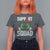 Red Ribbon AIDS Awareness T Shirt For Women Elf Hand Christmas HIV Support - Wonder Print Shop