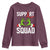 Red Ribbon AIDS Awareness Youth Sweatshirt Elf Hand Christmas HIV Support - Wonder Print Shop