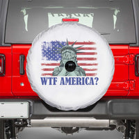 Funny American Spare Tire Cover Statue of Liberty WTF USA Freedom Satire - Wonder Print Shop