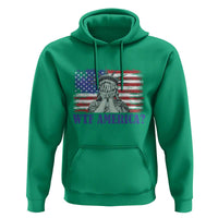 Funny American Hoodie Statue of Liberty WTF USA Freedom Satire - Wonder Print Shop