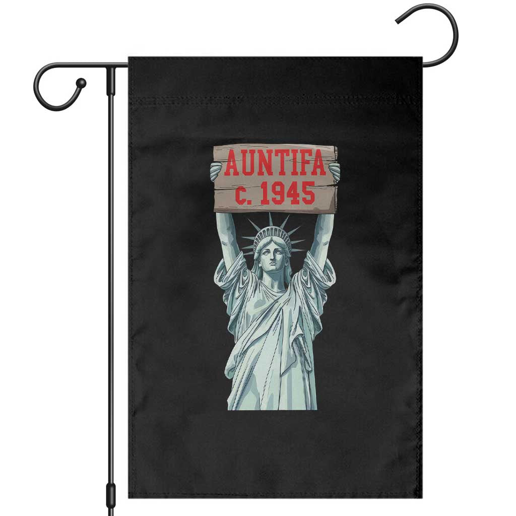 Antifa Fascism Garden Flag Statue of Liberty Anti Fascism Patriotic - Wonder Print Shop