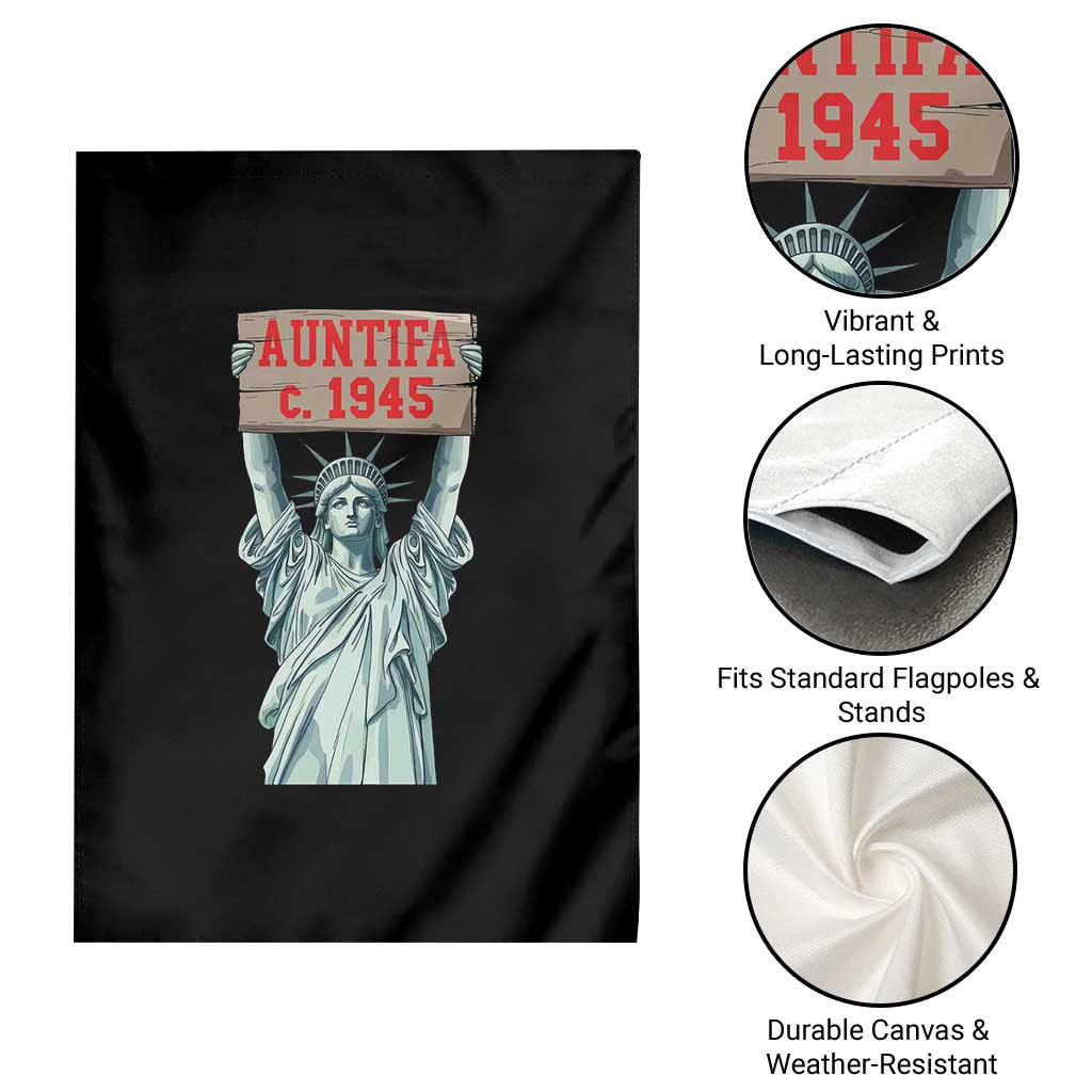 Antifa Fascism Garden Flag Statue of Liberty Anti Fascism Patriotic - Wonder Print Shop