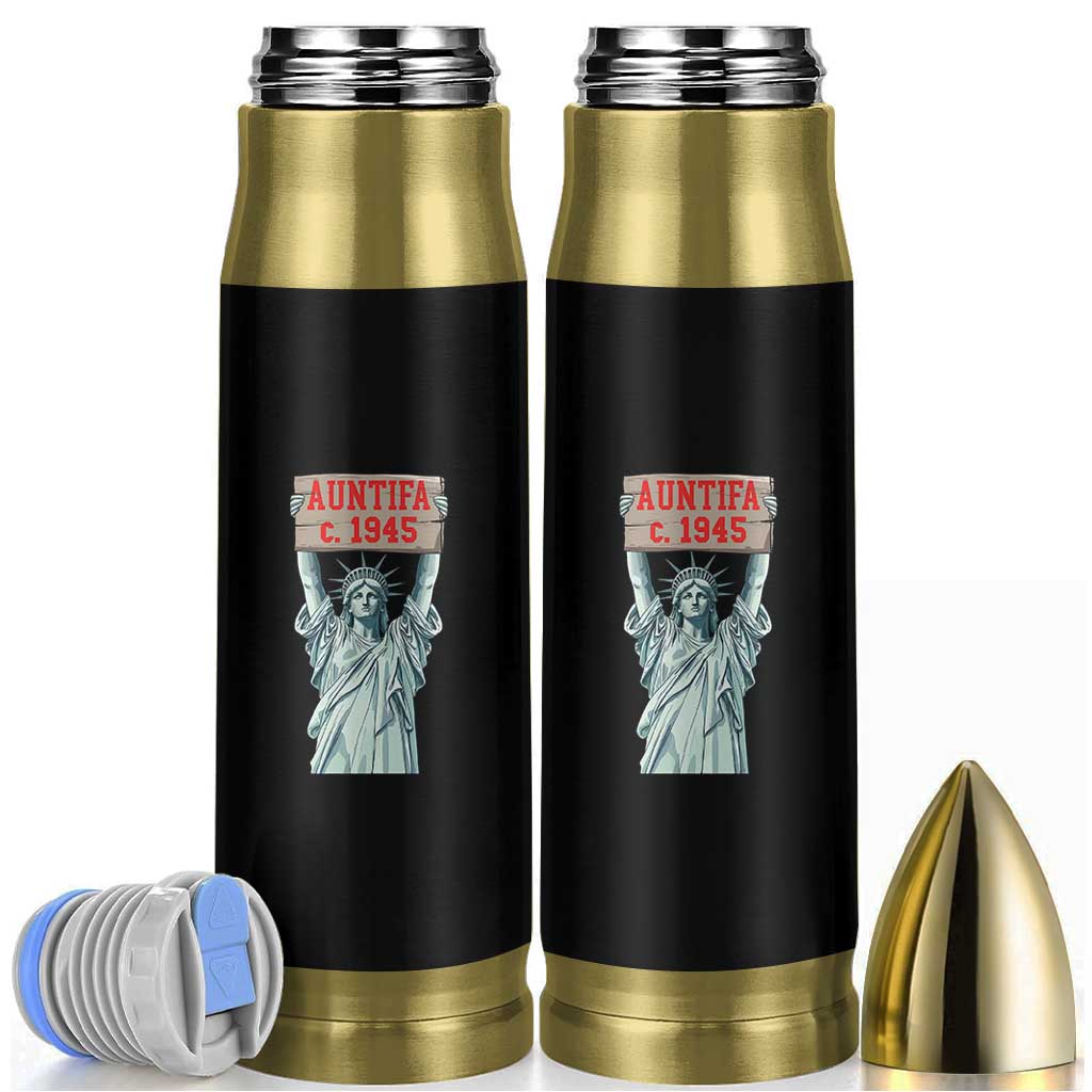 Antifa Fascism Bullet Tumbler Statue of Liberty Anti Fascism Patriotic - Wonder Print Shop