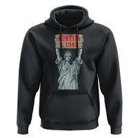 Antifa Fascism Hoodie Statue of Liberty Anti Fascism Patriotic - Wonder Print Shop