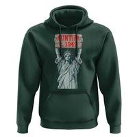 Antifa Fascism Hoodie Statue of Liberty Anti Fascism Patriotic - Wonder Print Shop