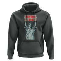 Antifa Fascism Hoodie Statue of Liberty Anti Fascism Patriotic - Wonder Print Shop