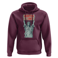 Antifa Fascism Hoodie Statue of Liberty Anti Fascism Patriotic - Wonder Print Shop