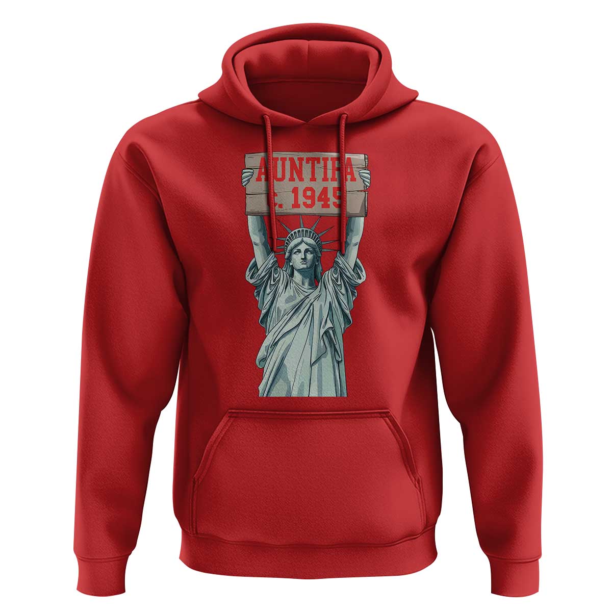 Antifa Fascism Hoodie Statue of Liberty Anti Fascism Patriotic - Wonder Print Shop