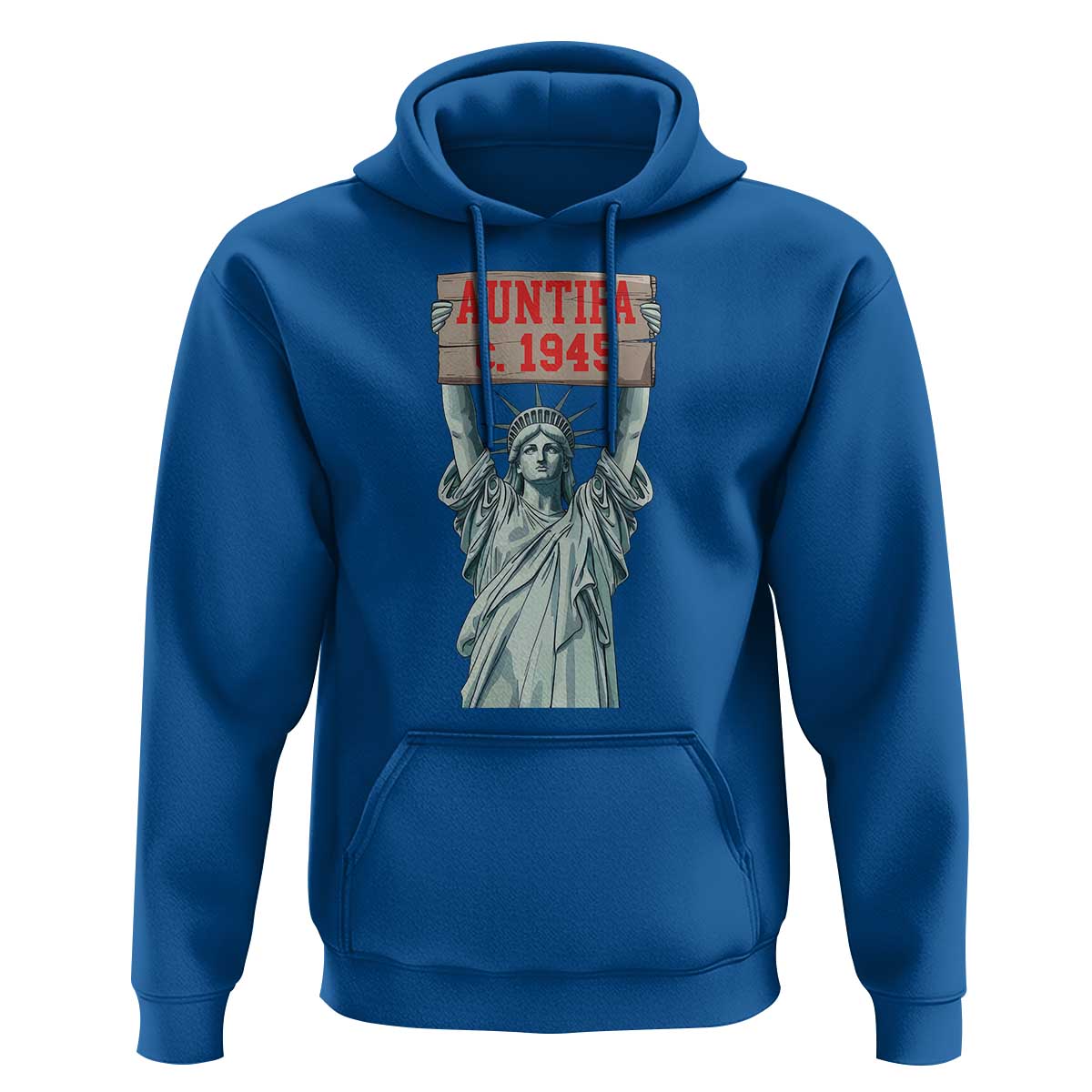 Antifa Fascism Hoodie Statue of Liberty Anti Fascism Patriotic - Wonder Print Shop