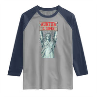 Antifa Fascism Raglan Shirt Statue of Liberty Anti Fascism Patriotic - Wonder Print Shop