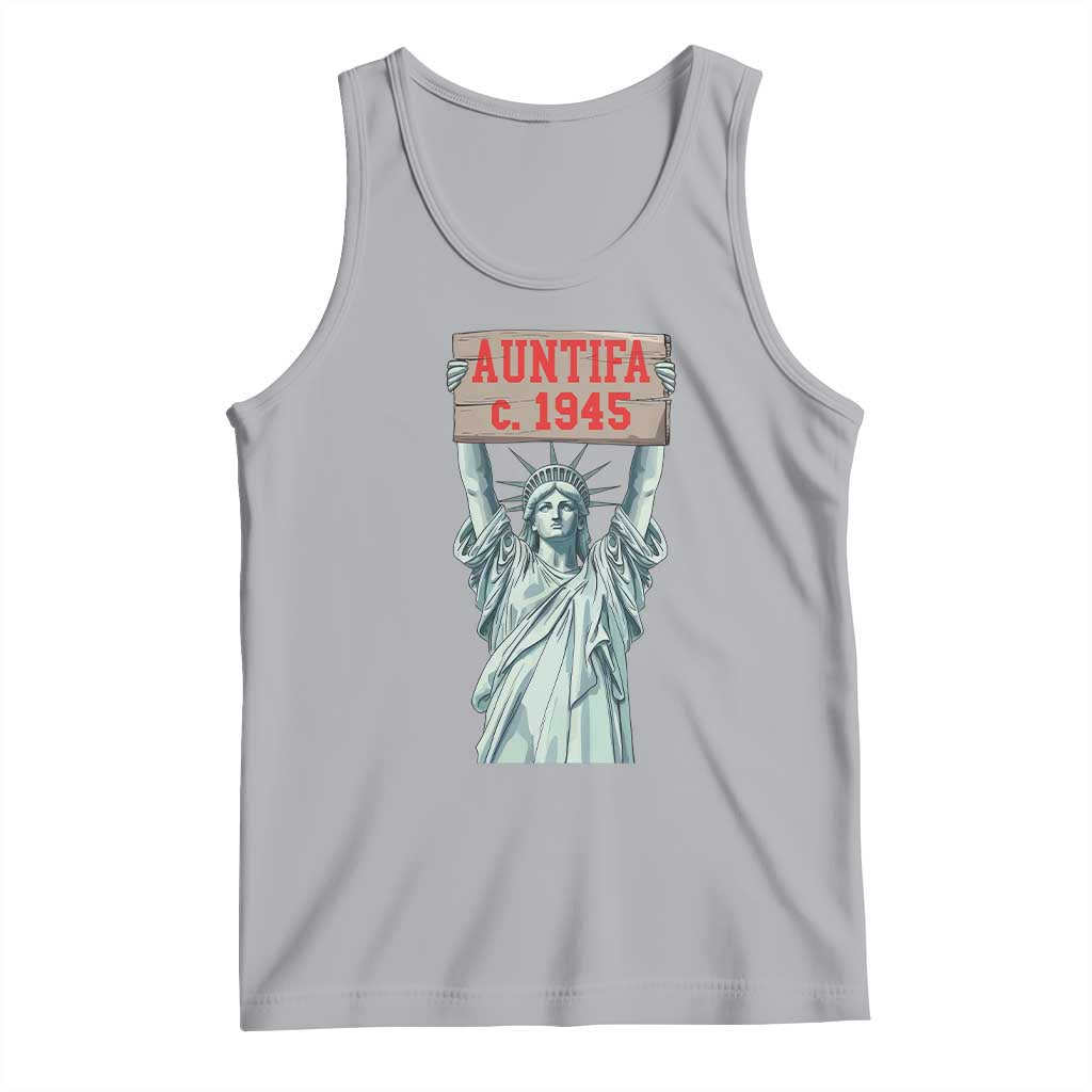 Antifa Fascism Tank Top Statue of Liberty Anti Fascism Patriotic - Wonder Print Shop