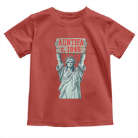 Antifa Fascism Toddler T Shirt Statue of Liberty Anti Fascism Patriotic - Wonder Print Shop