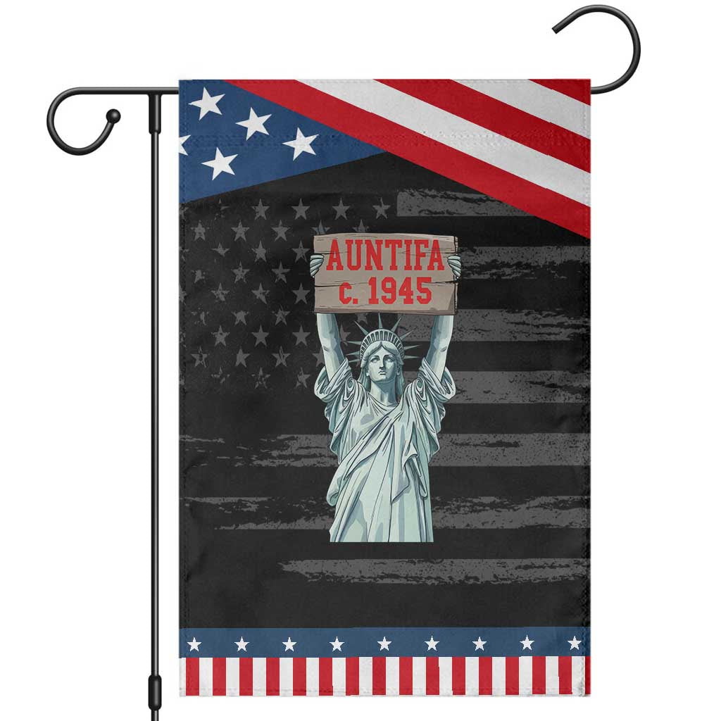Antifa Fascism Garden Flag Statue of Liberty Anti Fascism Patriotic