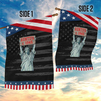 Antifa Fascism Garden Flag Statue of Liberty Anti Fascism Patriotic