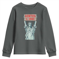 Antifa Fascism Youth Sweatshirt Statue of Liberty Anti Fascism Patriotic - Wonder Print Shop