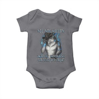 Not Now Kitten Daddy Increasing Shareholder Value Baby Onesie Funny Werewolf Meme Sarcastic
