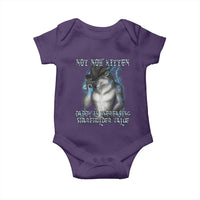Not Now Kitten Daddy Increasing Shareholder Value Baby Onesie Funny Werewolf Meme Sarcastic