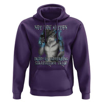 Not Now Kitten Daddy Increasing Shareholder Value Hoodie Funny Werewolf Meme Sarcastic