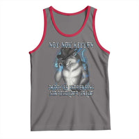 Not Now Kitten Daddy Increasing Shareholder Value Tank Top Funny Werewolf Meme Sarcastic