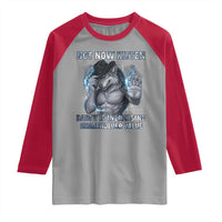 Not Now Kitten Daddy Increasing Shareholder Value Raglan Shirt Funny Wolf Meme