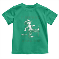Cowboy Cat St Patrick Day Toddler T Shirt If I Shenan Once I'll Shenanigan
