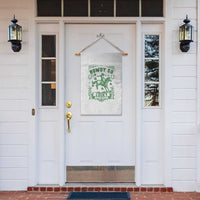 Cowboy St Patrick's Day Garden Flag Howdy Go Lucky