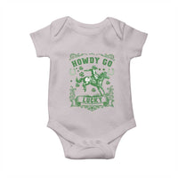 Cowboy St Patrick's Day Baby Onesie Howdy Go Lucky