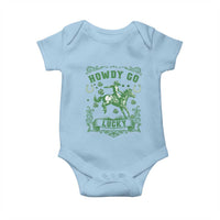 Cowboy St Patrick's Day Baby Onesie Howdy Go Lucky