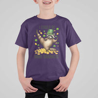 Funny Raccoon St Patrick's Day T Shirt For Kid I Could Be More Dramatic