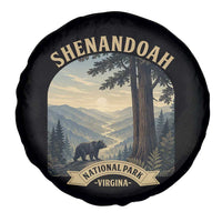 Shenandoah National Park Spare Tire Cover Vintage Virginia Nature Mountain Bear