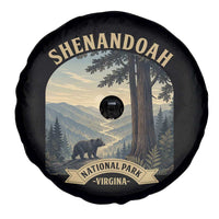Shenandoah National Park Spare Tire Cover Vintage Virginia Nature Mountain Bear