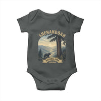Shenandoah National Park Baby Onesie Vintage Virginia Nature Mountain Bear
