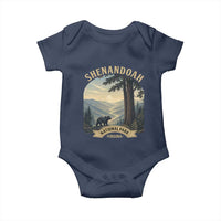 Shenandoah National Park Baby Onesie Vintage Virginia Nature Mountain Bear