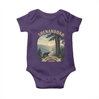 Shenandoah National Park Baby Onesie Vintage Virginia Nature Mountain Bear