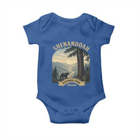 Shenandoah National Park Baby Onesie Vintage Virginia Nature Mountain Bear
