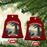 Shenandoah National Park Ceramic Ornament Vintage Virginia Nature Mountain Bear