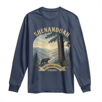 Shenandoah National Park Long Sleeve Shirt Vintage Virginia Nature Mountain Bear