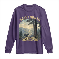 Shenandoah National Park Long Sleeve Shirt Vintage Virginia Nature Mountain Bear