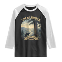 Shenandoah National Park Raglan Shirt Vintage Virginia Nature Mountain Bear