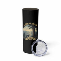 Shenandoah National Park Skinny Tumbler Vintage Virginia Nature Mountain Bear