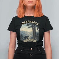 Shenandoah National Park T Shirt For Women Vintage Virginia Nature Mountain Bear