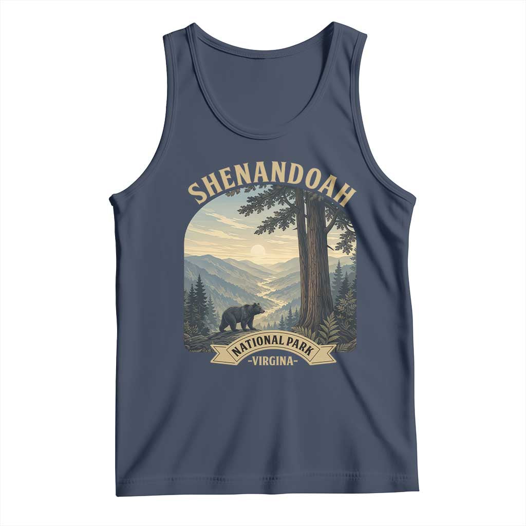 Shenandoah National Park Tank Top Vintage Virginia Nature Mountain Bear