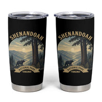 Shenandoah National Park Tumbler Cup Vintage Virginia Nature Mountain Bear