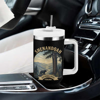 Shenandoah National Park Tumbler With Handle Vintage Virginia Nature Mountain Bear