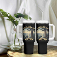 Shenandoah National Park Tumbler With Handle Vintage Virginia Nature Mountain Bear