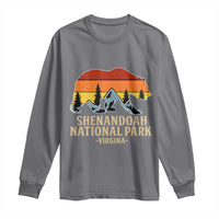 Shenandoah National Park Long Sleeve Shirt Vintage Virginia Mountains Bear