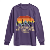 Shenandoah National Park Long Sleeve Shirt Vintage Virginia Mountains Bear