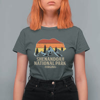 Shenandoah National Park T Shirt For Women Vintage Virginia Mountains Bear