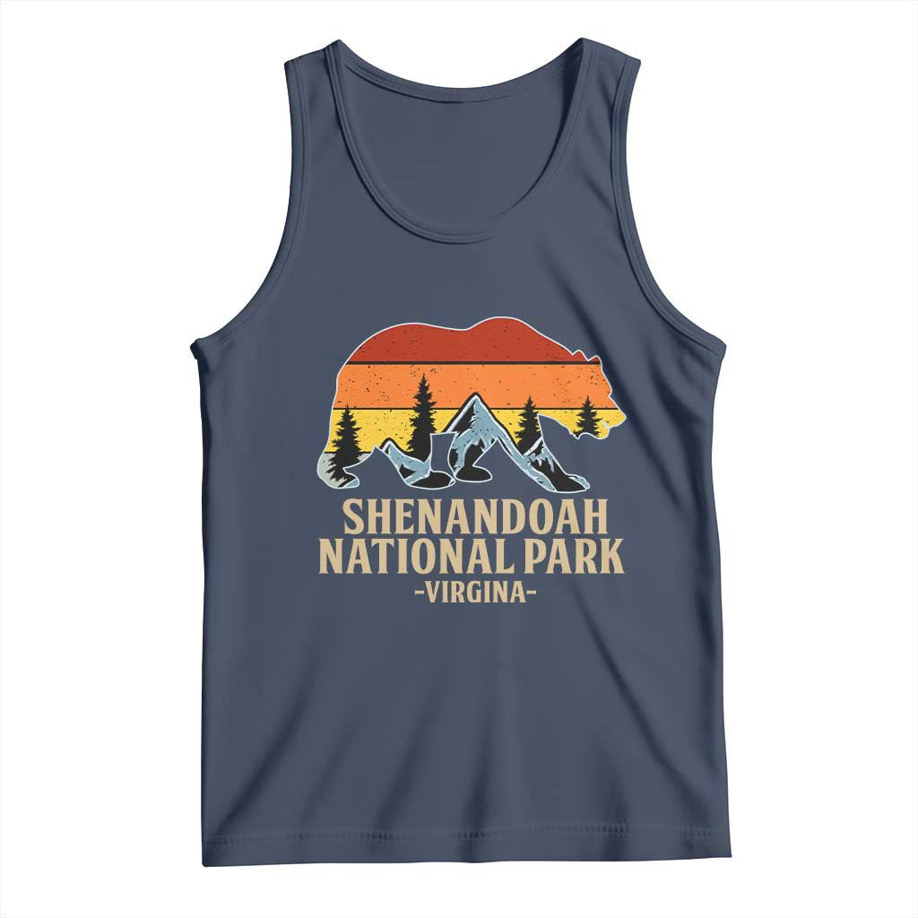 Shenandoah National Park Tank Top Vintage Virginia Mountains Bear