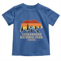 Shenandoah National Park Toddler T Shirt Vintage Virginia Mountains Bear